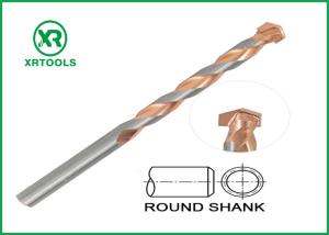 Wholesale Round Shank Metric Masonry Drill Bits Copper Plated L Flute For Concrete Brick from china suppliers