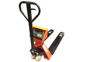 Wholesale LCD Pallet Jack With Weight Scale , 3000KG Hand Operated Pallet Truck from china suppliers