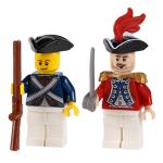 MOC royal navy model sailor captain imperial soldier mini figures building
