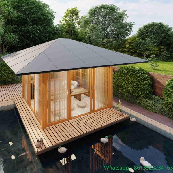 Japanese Tea Room Style Aluminum Pavilion Discover Beauty and Functionality