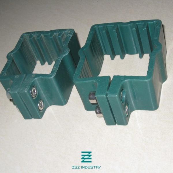 Pole Anchor Galvanized Fence Fittings Clamp Fence Clip 60x40mm ISO9001