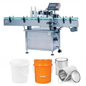 Wholesale Automatic Drum Pail Container Big Bucket Adhesive Sticker Labeling Machine from china suppliers