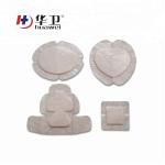 18*18cm high absorbent no pain peel off silicone dressing