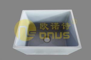 Wholesale Resist Strong Acids and Alkali Epoxy Undermount Sink for Wall Bench from china suppliers