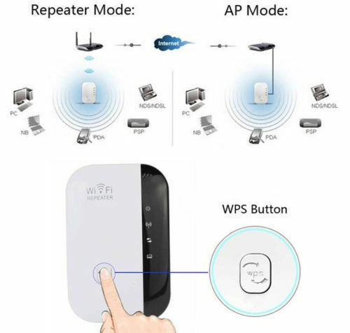 Factory OEM 300Mbps WiFi Repeater Range Extender Wireless Kp300m WiFi Repeater