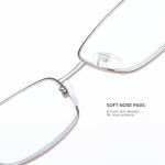 Rectangle Designer Reading Glasses For Men Reading Glasses Metal Progressive