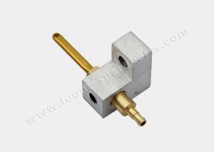 Wholesale High Precision Small Size Somet Loom Spare Parts Titanium Plating sub nozzle 19 Holes from china suppliers