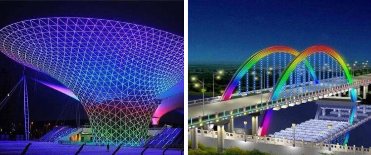 Full color IC led strip 18w / m built - in IC 5050 Flexible LED Strip Lights with 3m tape on the back