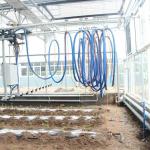 Vegetable Fruits 0.4KN/M2 9.6m Multi Span Greenhouse