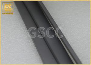 Wholesale Virgin Raw Material Rectangular Carbide Blanks / Grey Flat Wear Strips from china suppliers
