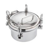Female Thread Pressure Cast Frp Round Manhole Cover Stainless Steel for