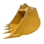 Q355B MN400 Hardox500 Optional Excavator Rock Bucket For CAT320 ZX200 DX200