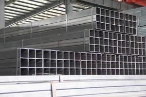 Wholesale 80*80 Hollow Galvanized Rectangular Tube With Waterproof Plastic Bags from china suppliers