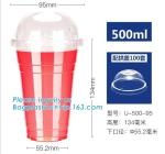 Biodegradable Eco Friendly Dinnerware Cornstarch CPLA Cups 90mm CPLA Yellow Lid