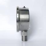 2300 Psi 160 Bar 50mm All Stainless Steel Pressure Gauge Manometer For Corrosive