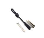 FTTH Nylon and Metal Flat Wire Fiber Optic Cable Clamp with Nylon Material