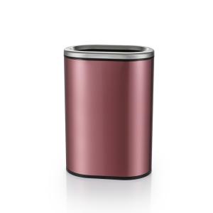 Wholesale 410 Stainless Steel 3.17 Gallon Rose Gold Garbage Can from china suppliers