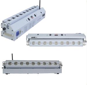 Wholesale 9pcs*18W led battery&amp;wireless dmx wall washer dmx bar light stage wall led washer lights from china suppliers