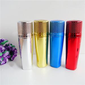 Wholesale 25ml Wholesale Microphone UV glass Bottle With plastic Cap Glass Refill Empty Perfume Atomizer Spray bottle hot st from china suppliers
