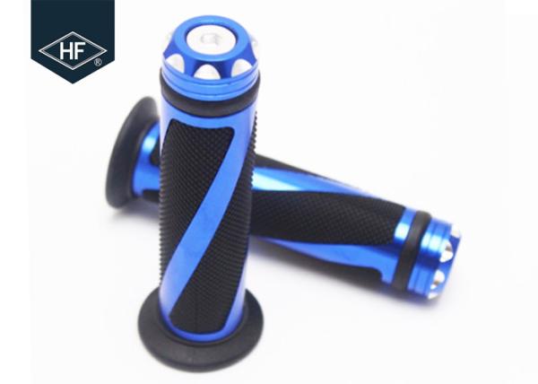 Custom Chopper Custom Motorcycle Grips , High Performance Chrome Motorcycle
