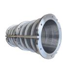 SS 304 316 Stainless Steel Johnson Screen Mesh / Wedge Wire Screen