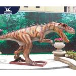 Giant Equipment Realistic Dinosaur Models Coin Operated For Garden Decoration