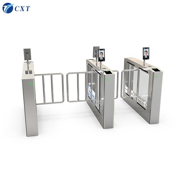 Brushless Motor Swing Barrier Gate Anti Collision Smart Durable For Subway
