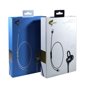 Wholesale Custom Earphone Packaging Box With Blister Tray Magnetic Closed Packaging Box For Earphone from china suppliers
