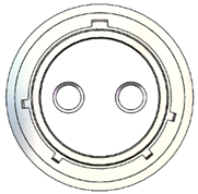 OE25M/05M Optical Fiber Connector Customized 2-7 Cores High Performance