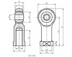 Wholesale Spherical plain bearings Maintenance-free Spherical Plain Radial Bearings GE30UK-2RS from china suppliers