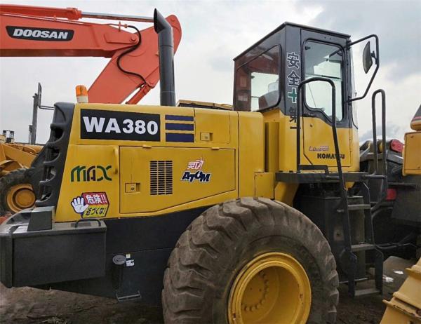 Original Japan Made Komatsu 18ton Wa380 Construction Wheel Loader in Good