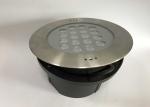 40W 45W 316 Stainless Steel Recessed LED Underwater Lights With PVC Sleeve