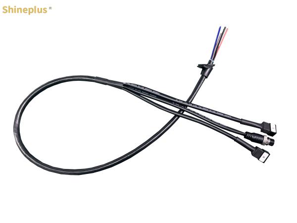 M19 300V PVC Ultra Flexible Wheelchair Robot Harness 2-Core Aviation Plug 10