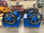 Mini steel stone crusher, PE jaw crusher, small scale rock crushing machine