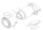 3306B 3406B 6I2507 6I2508 Excavator Parts Inner Air Filter Outer Air Element