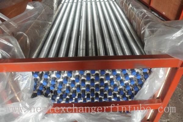 Quality A179 SMLS Carbon Steel OD19X1.25WT LL Type Fins Radiator Tube with Spacer Box for sale