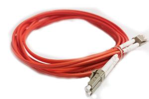 Wholesale MultiMode Duplex LC 3MM 3m Fiber Optic Patch Cable Good Temperature Stability from china suppliers