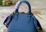 M57540 Water Ripple Alma BB Genunie leather Shell Shape Handbag