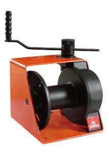 Wholesale 500kg Hand Lifting Winch With Handle Adjustment / Self - Locked Hand Operated Winch from china suppliers