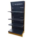 Gondola metallic supermarket shelves retail store shelving