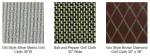 Cabinet Grill Cloth Red/Black/Silver Weave with Gold Accent grill cloth fabric