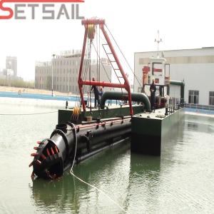 Wholesale 18 Inch Capacity 800m3/H Electric Power Sand Dredger Cutter Suction Dredger from china suppliers