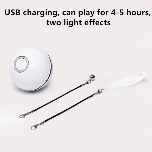 ABS Material Best Automated Cat Toys Electric Eco Friendly