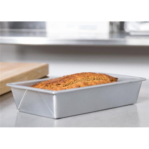 8x12 Square Aluminium Baking Tray NSF Fluted Aluminium Rectangular Baking Tray