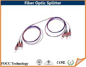 Wholesale Custom Singlemode Fiber Optic Coupler 1310nm 1550nm , PLC Optical Splitter from china suppliers