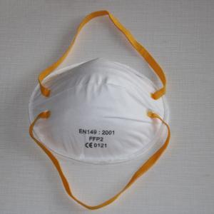 Wholesale White Disposable Dust Mask , Anti Fog FFP2 Face Mask Good Air Permeability from china suppliers