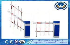 Wholesale Access Road Car Park Barriers , Vehicle Barrier Gates With Led Signal Lights from china suppliers
