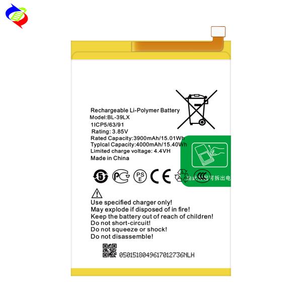 Infinix S5 Battery 4000mAh BL-39LX X652 Double IC Protection Rechargeable