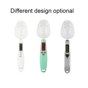 Product Size 250x64x30mm Digital Kitchen Scale with Measuring Spoon Lightweight