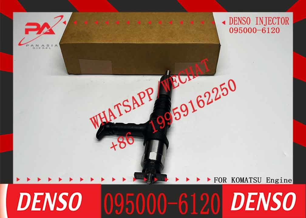 Common rail 095000-6120 Common rail injector 095000 6120 is applicable to Komatsu engine 6261-11-3200 injector